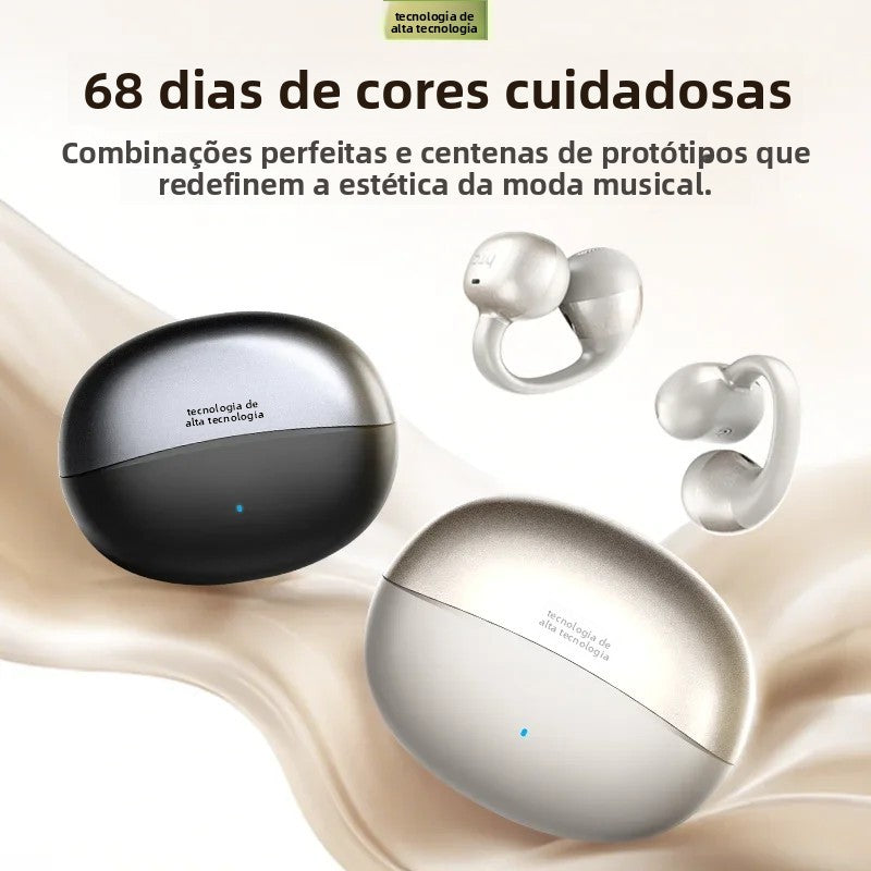 Htc ne56 fones de ouvido bluetooth v6.0 ows clipe de orelha esportes sem fio fon